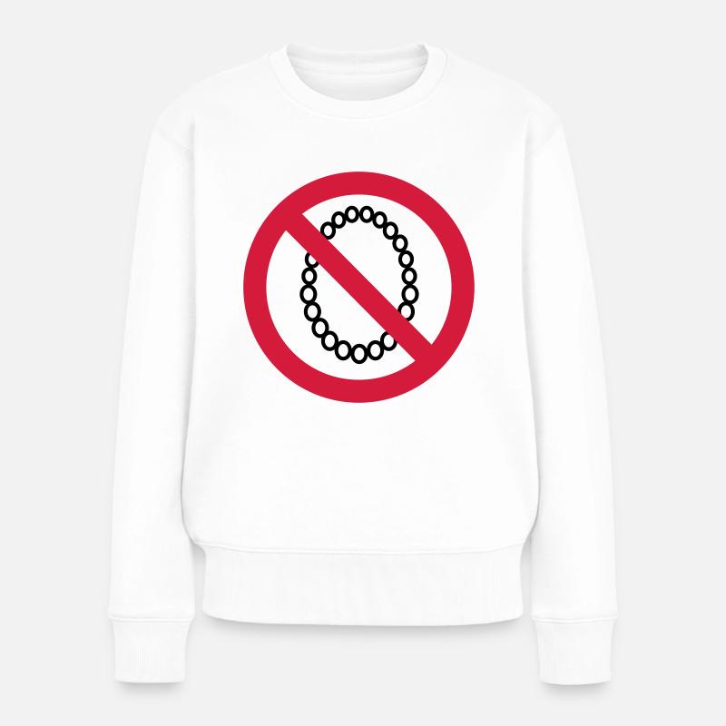 schmuck - Frauen Premium Bio Pullover - Weiß