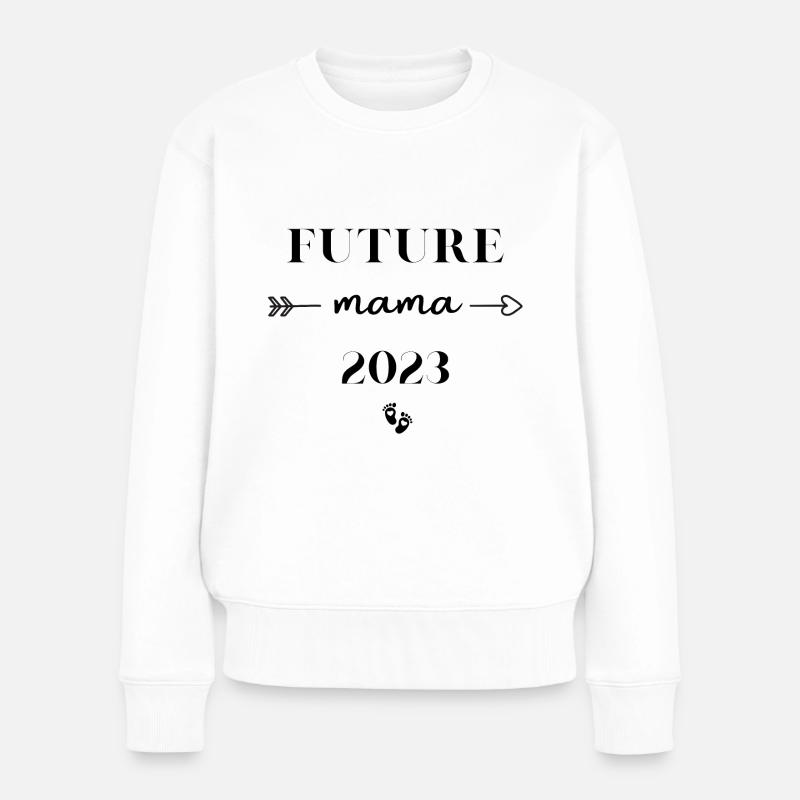 future mama 2023 - Pull Premium bio Femme - blanc
