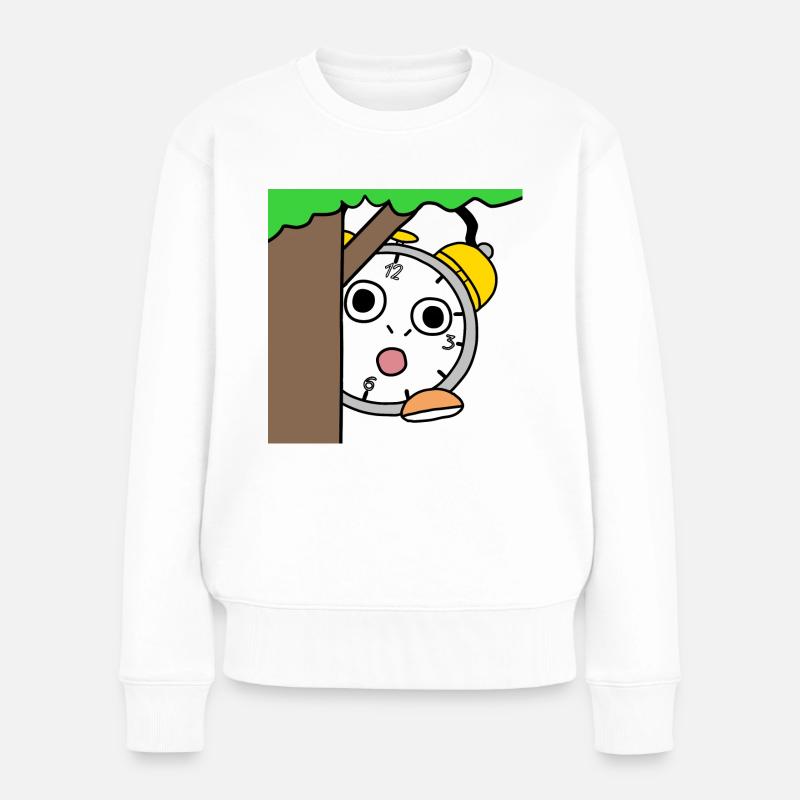 Lurk - Frauen Premium Bio Pullover - Weiß
