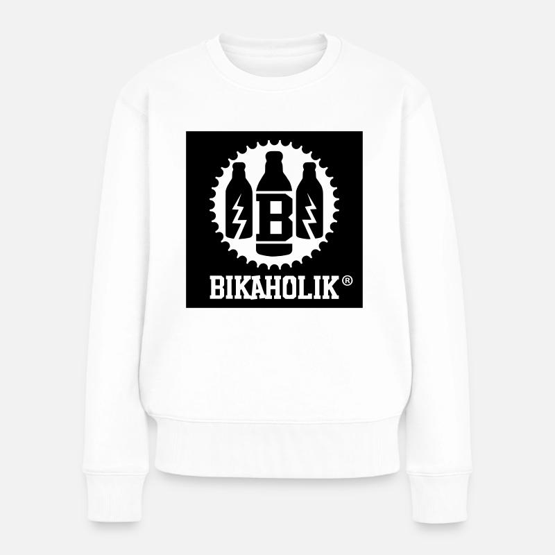 BKH Classic - Frauen Premium Bio Pullover - Weiß