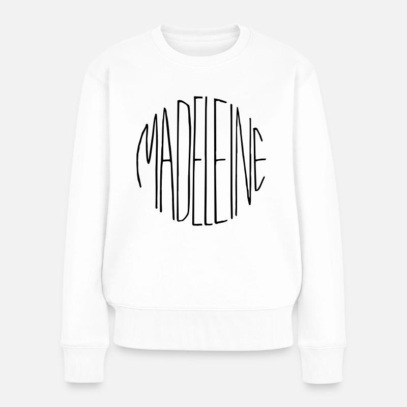 Madeleine - Pull Premium bio Femme - blanc