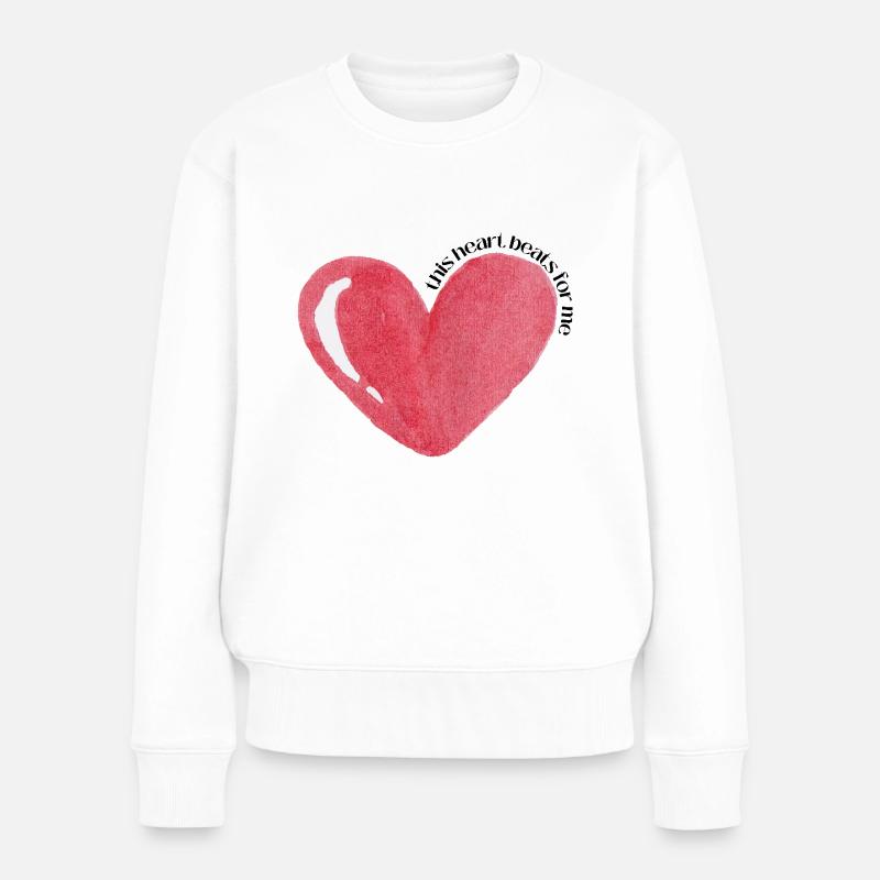 L’amour de soi - Pull Premium bio Femme - blanc