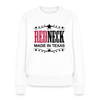 redneck_f2 - Women's Premium Organic Jumper - white - Front - Julia (174cm)
