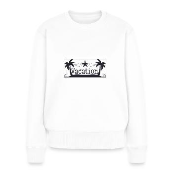 Vacation - Vacation - Women's Premium Organic Jumper - white - Front - Julia (174cm)