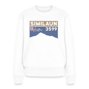 Similaun Glacier High Tour Hike Ötztal Tyrol - Women's Premium Organic Jumper - white - Front - Julia (174cm)