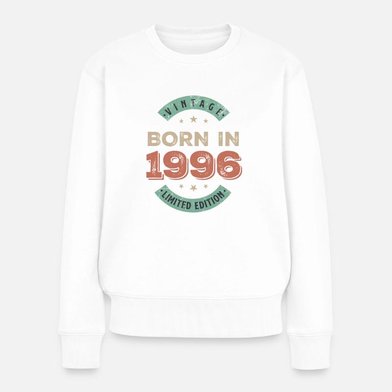 Millésime 1996 - Pull Premium bio Femme - blanc