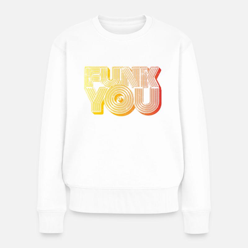 Funk vous - Pull Premium bio Femme - blanc