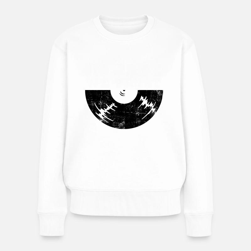In Jazz we Trust - Frauen Premium Bio Pullover - Weiß