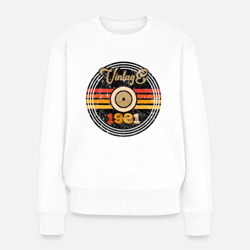 Millésime 1981 - Pull Premium bio Femme - blanc