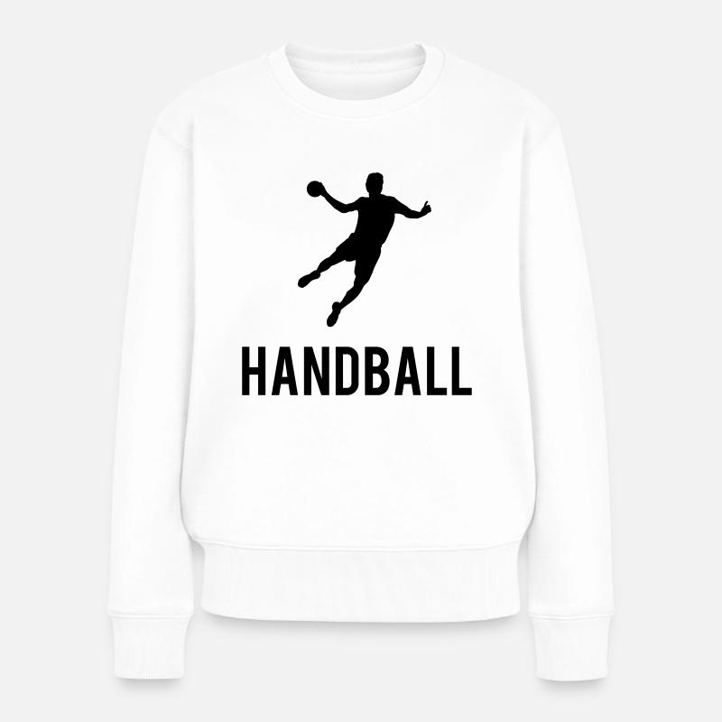 Handball - Pull Premium bio Femme - blanc
