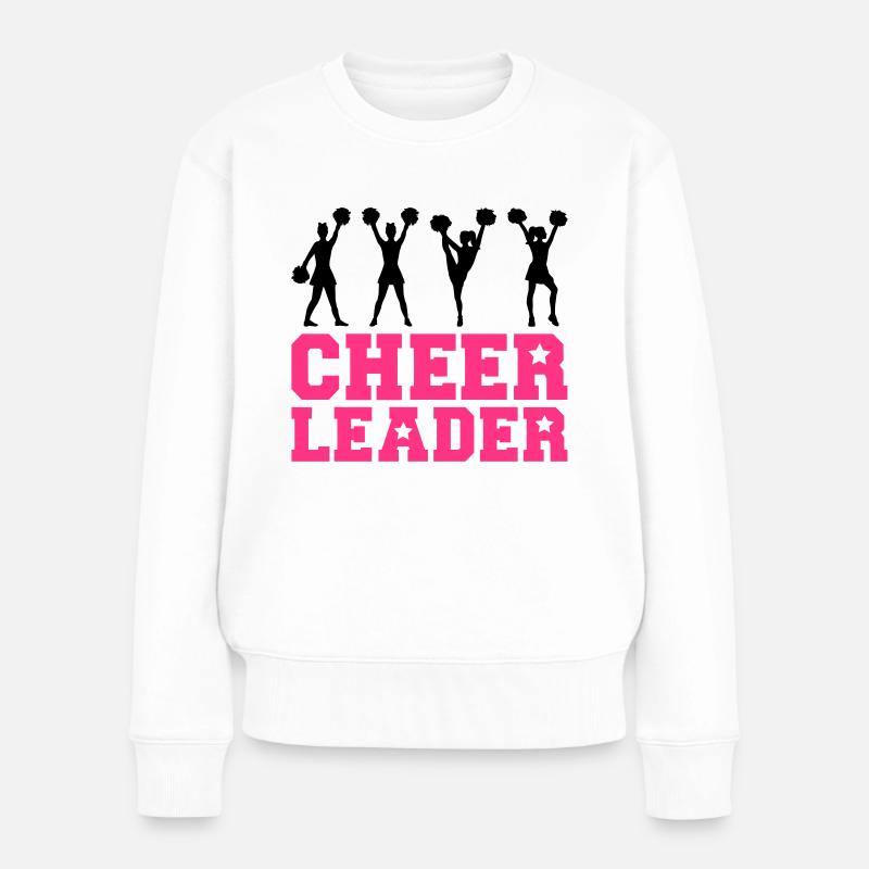 Cheerleader - Pull Premium bio Femme - blanc