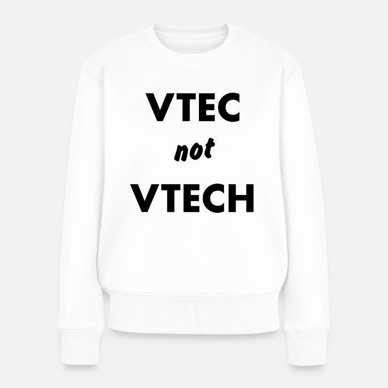 JDM VTEC not VTECH | T-shirts JDM - Frauen Premium Bio Pullover - Weiß