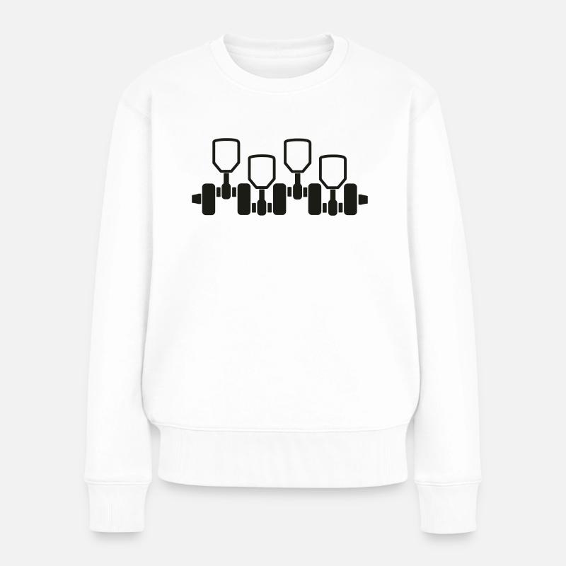 engine - Frauen Premium Bio Pullover - Weiß