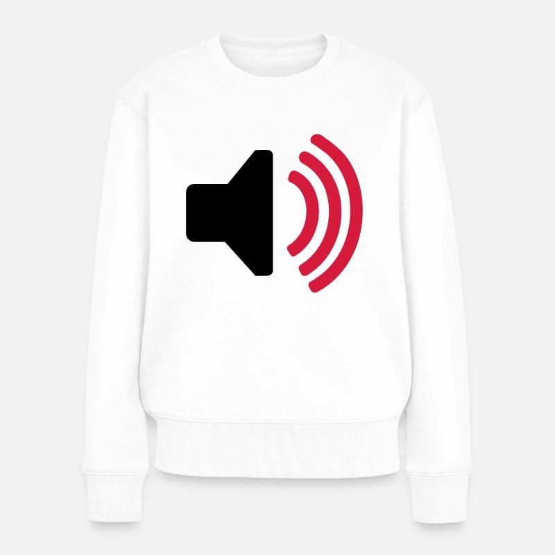 Musique - Pull Premium bio Femme - blanc