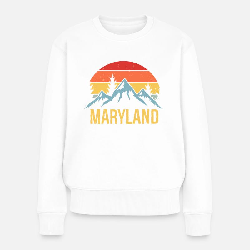 Maryland - Pull Premium bio Femme - blanc