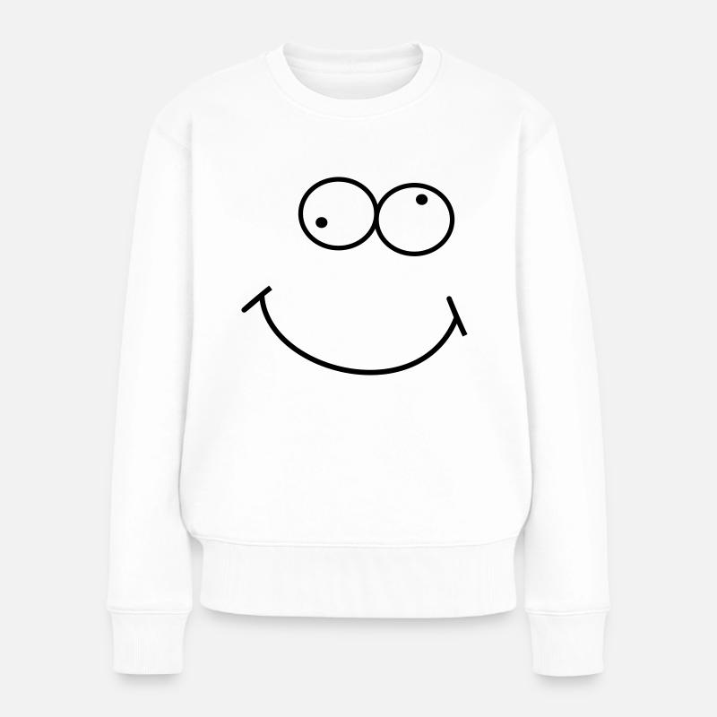 frische Perspektive - Frauen Premium Bio Pullover - Weiß