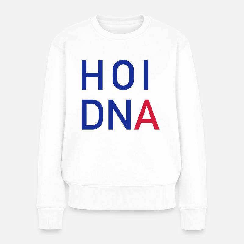Heidenheim schwäbisch Hoidna - Frauen Premium Bio Pullover - Weiß