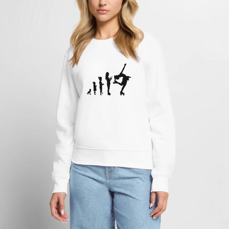 Evolution roller skating 2 Pull Premium bio Femme