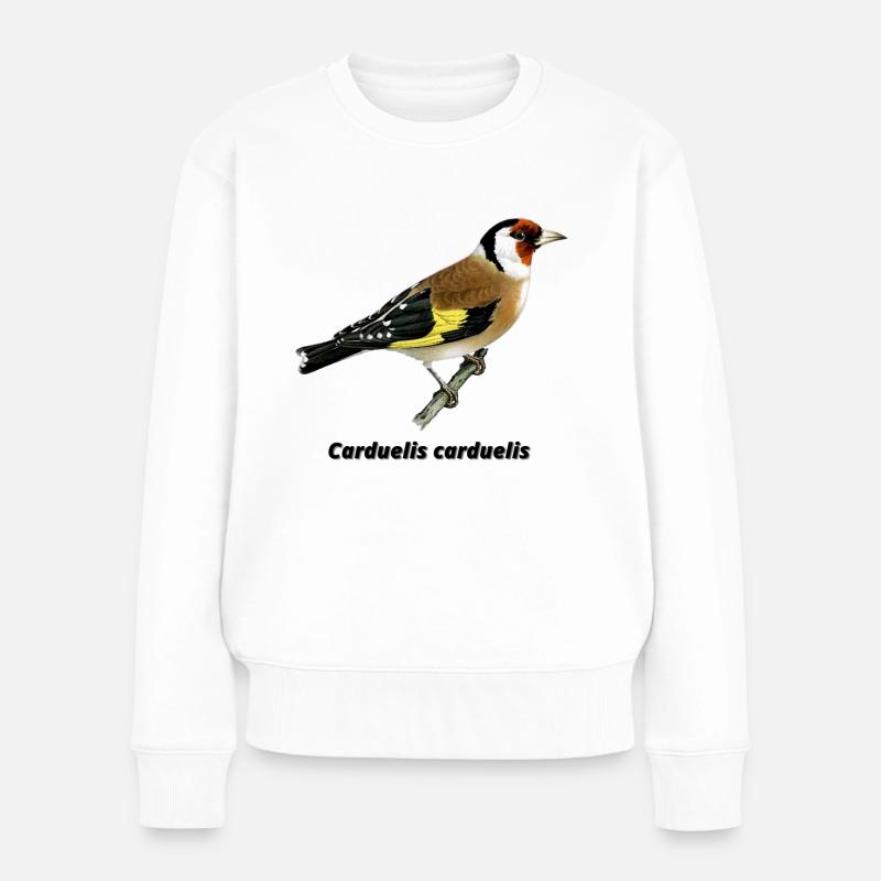Diestelfink - Frauen Premium Bio Pullover - Weiß