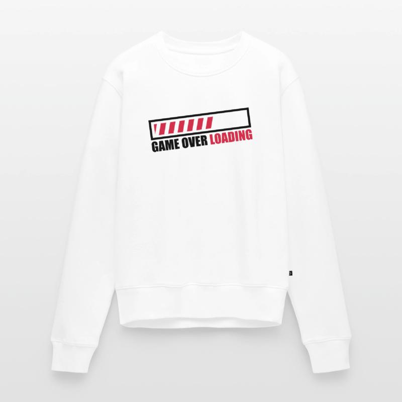 game_over_loading_c2 Frauen Premium Bio Pullover