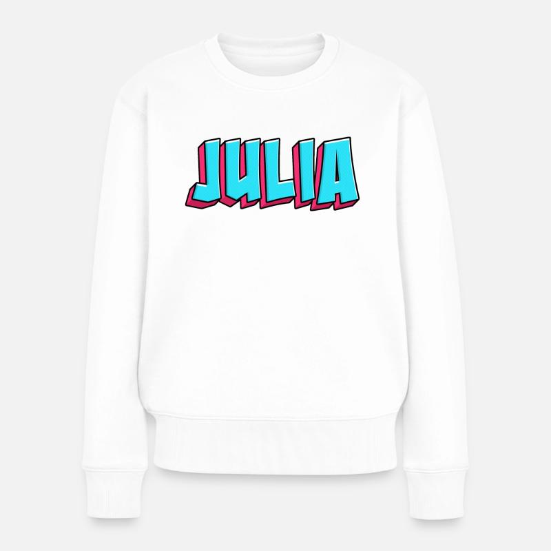 Image du nom : Julia - Pull Premium bio Femme - blanc
