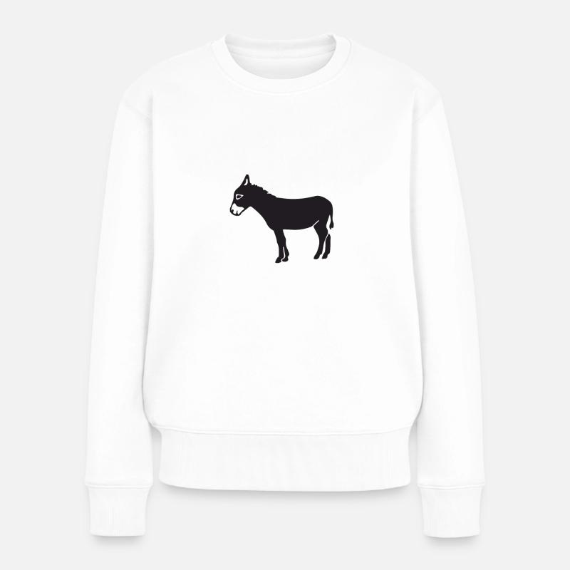ESEL - Pull Premium bio Femme - blanc