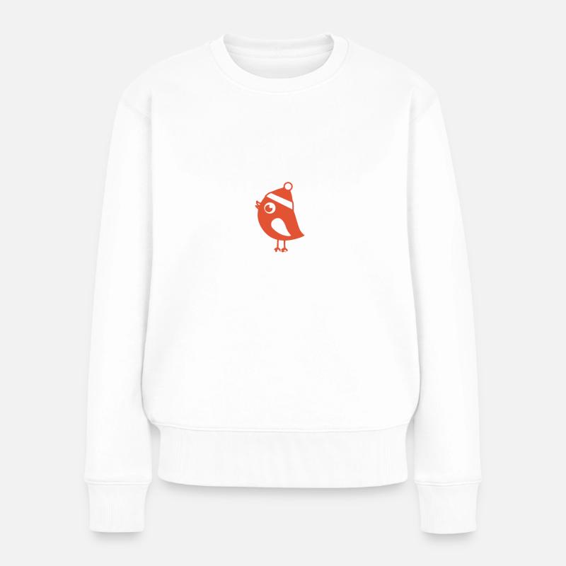 CASQUETTE - Pull Premium bio Femme - blanc