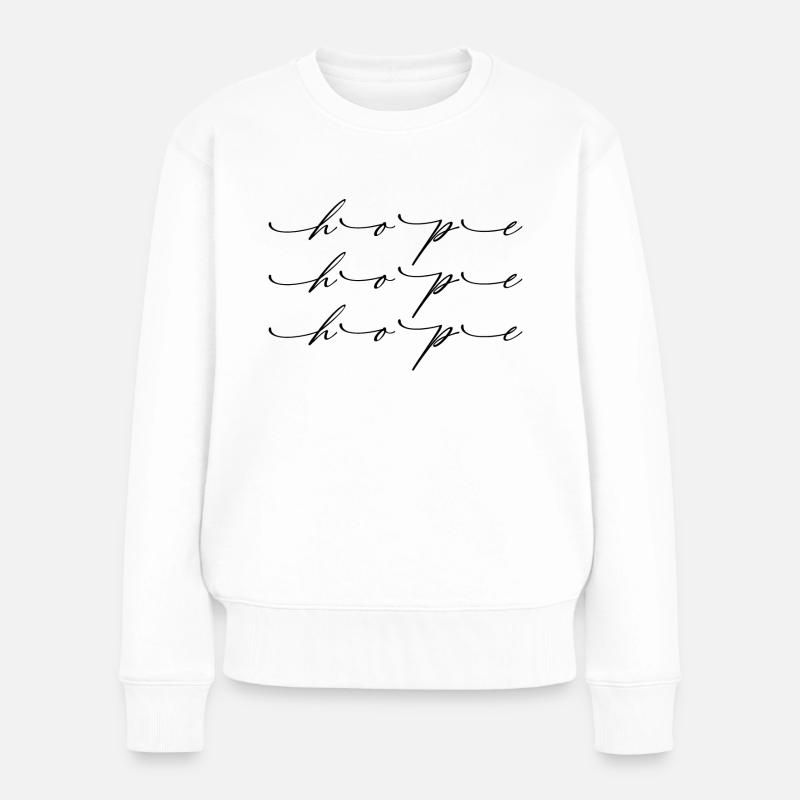 Proverbes chrétiens - Pull Premium bio Femme - blanc
