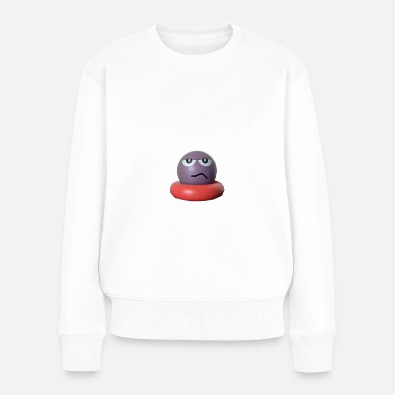 Mittwoch - Frauen Premium Bio Pullover - Weiß