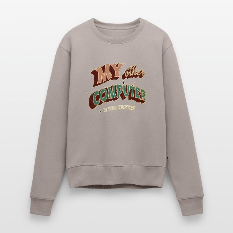 hacking coding hacking hack out glitch present Frauen Premium Bio Pullover