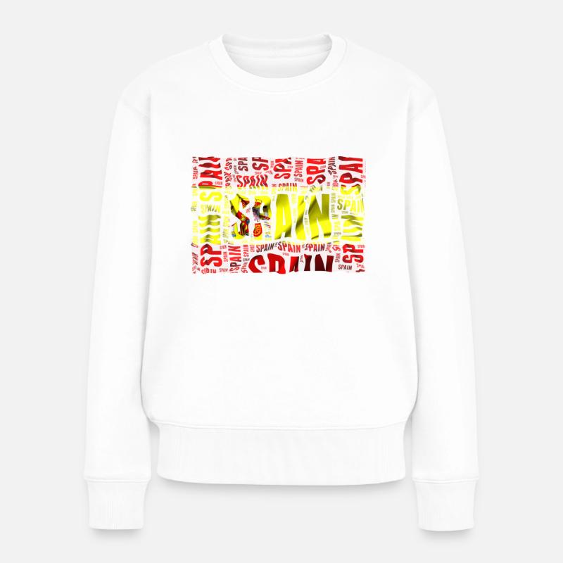 Espagne - Pull Premium bio Femme - blanc