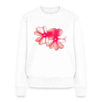 calibra - Frauen Premium Bio Pullover - Weiß - Vorne - Julia (174cm)