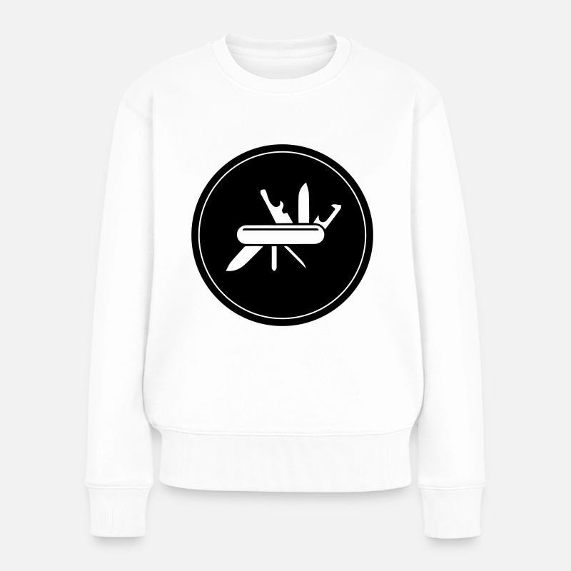 Canif - Pull Premium bio Femme - blanc