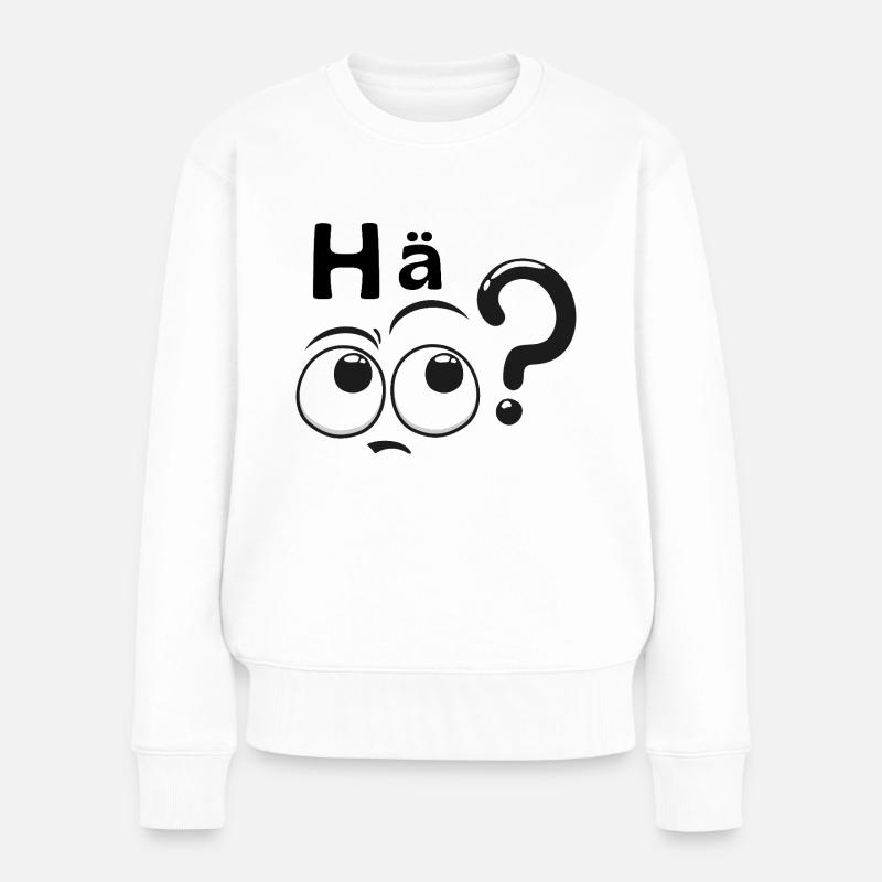 Hein? - Pull Premium bio Femme - blanc