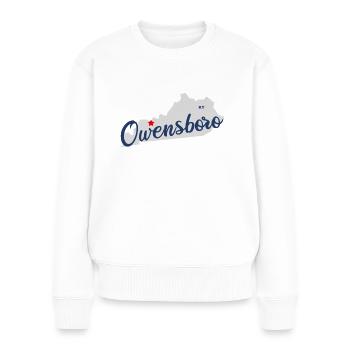 Owensboro - Kentucky États-Unis États-Unis d’Amérique - Pull Premium bio Femme - blanc - Devant - Julia (174cm)