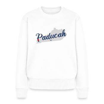 Paducah - Kentucky - États-Unis États-Unis d’Amérique - Pull Premium bio Femme - blanc - Devant - Julia (174cm)