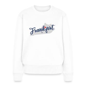 Frankfort - Kentucky États-Unis États-Unis d’Amérique - Pull Premium bio Femme - blanc - Devant - Julia (174cm)