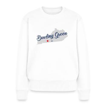 Bowling Green - Kentucky United States of America - Women's Premium Organic Jumper - white - Front - Julia (174cm)