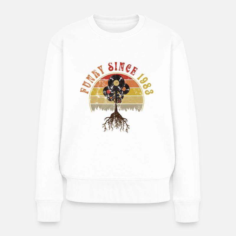 1983 40e anniversaire - Pull Premium bio Femme - blanc
