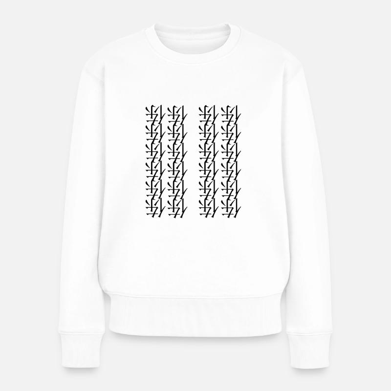 Design royal - Pull Premium bio Femme - blanc
