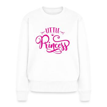 Little Princess - Frauen Premium Bio Pullover - Weiß - Vorne - Julia (174cm)