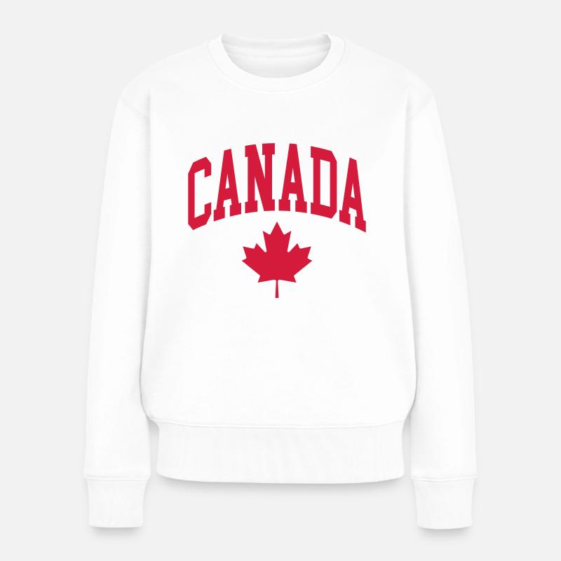 Canada - Pull Premium bio Femme - blanc