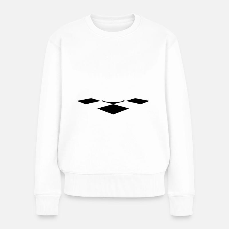 Échecs - Pull Premium bio Femme - blanc