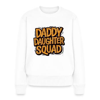 Chemise Daddy Daughter Squad - Pull Premium bio Femme - blanc - Devant - Julia (174cm)
