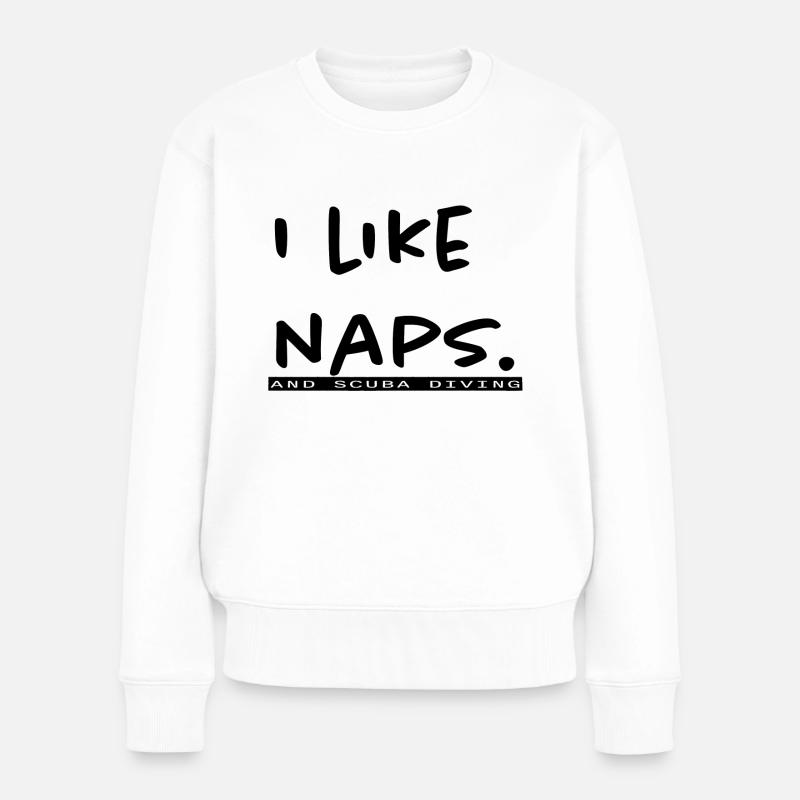 J’aime les siestes. LANCASTER - Pull Premium bio Femme - blanc