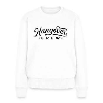 Équipe de gueule de bois - Pull Premium bio Femme - blanc - Devant - Julia (174cm)