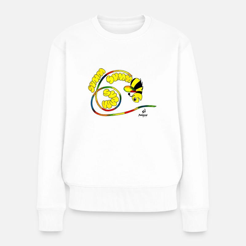 Summ Summ Summ - Frauen Premium Bio Pullover - Weiß