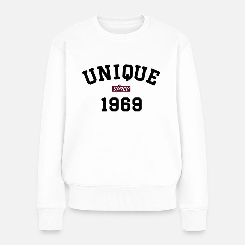 uni1969 - Pull Premium bio Femme - blanc