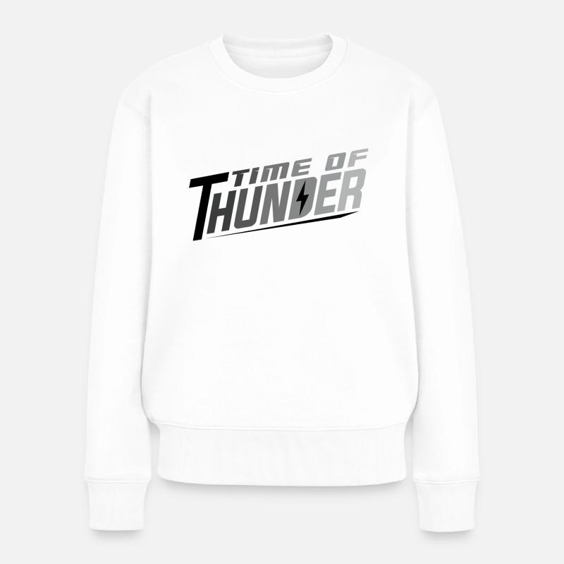 PUISSANCE COLORMIX - Pull Premium bio Femme - blanc