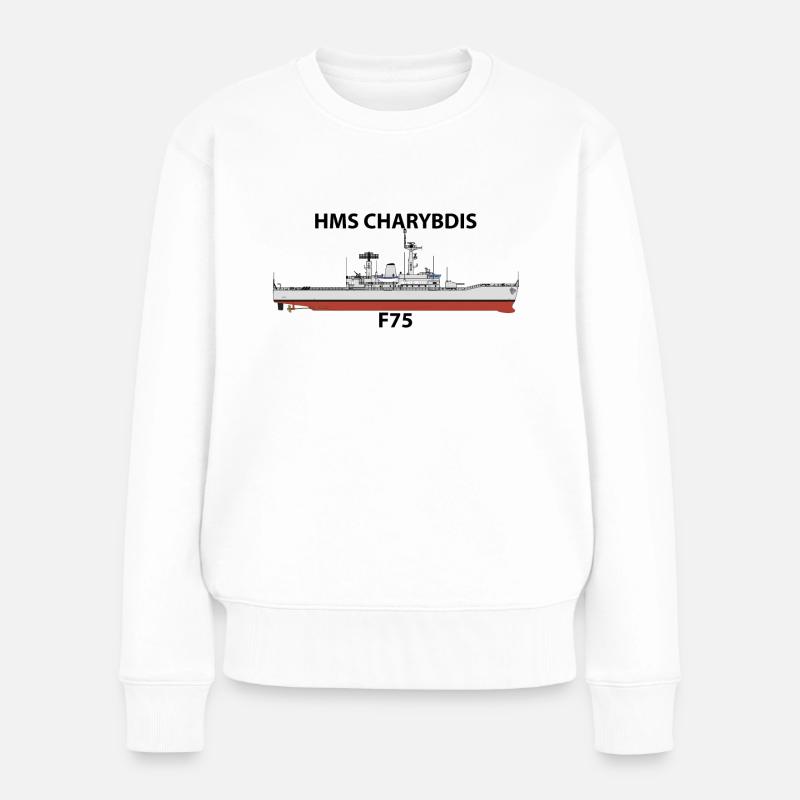 HMS CHARYBDIS: LEANDER ORIG - Pull Premium bio Femme - blanc